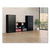 Hon Metal Bookcase, Three-Shelf, 34.5w x 12.63d x 41h, Black HS42ABC.P